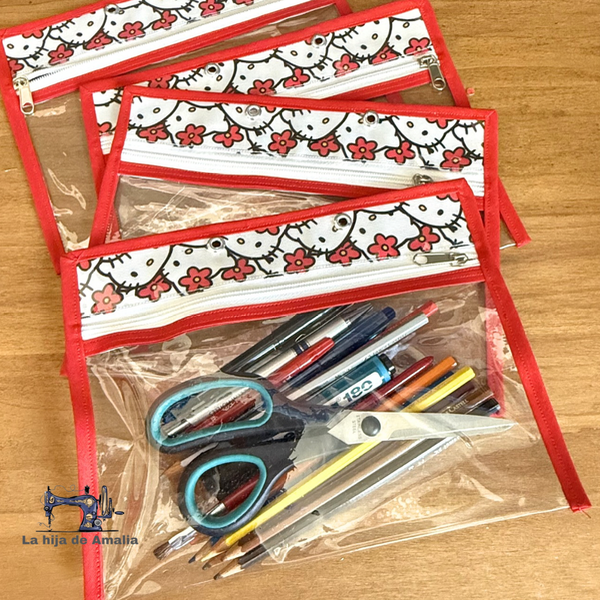 Producto - Cartuchera geometría Kitty