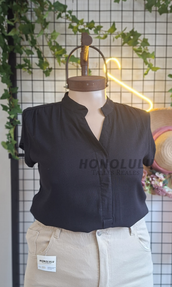 Producto - Camisola de Lino Negro
