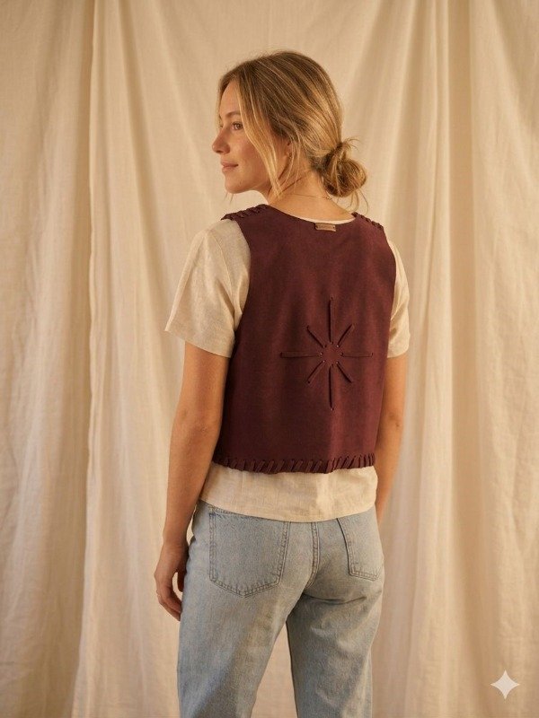 Producto - Chaleco GRIAN - BORDÓ