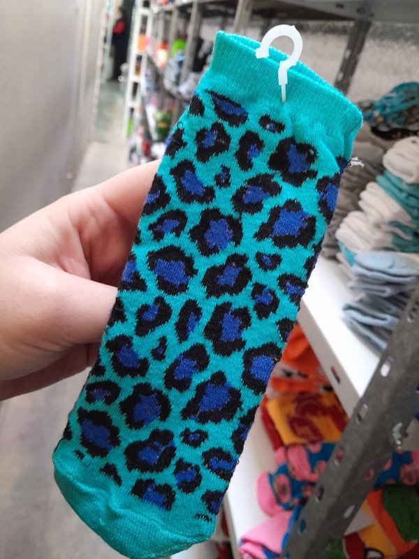 Producto - ANIMAL PRINT AZUL soq simple adulto