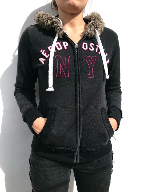 Producto - Fur zip up AEROPOSTALE - 2