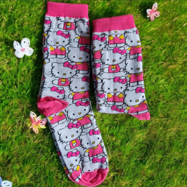 Producto - Media caña alta Hello Kitty (35 al 40)
