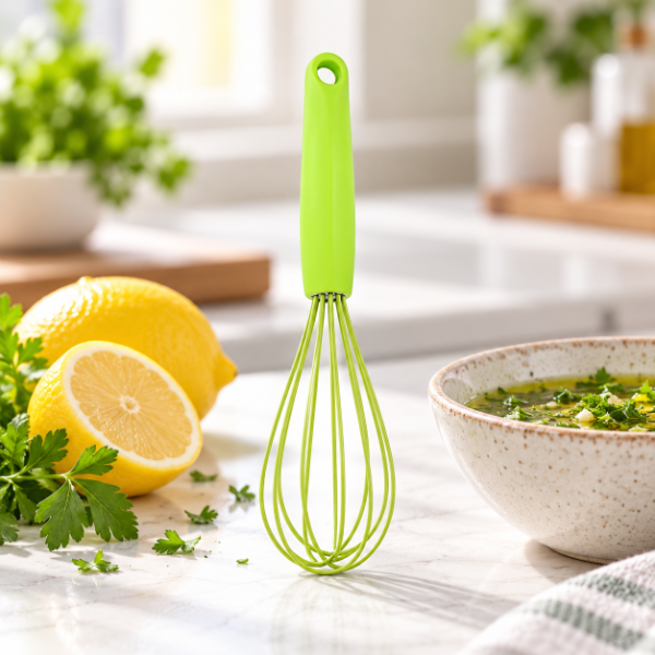 Producto - BATIDOR DE MANO 30CM SILICONADO PLASTICO SURTIDO - 1