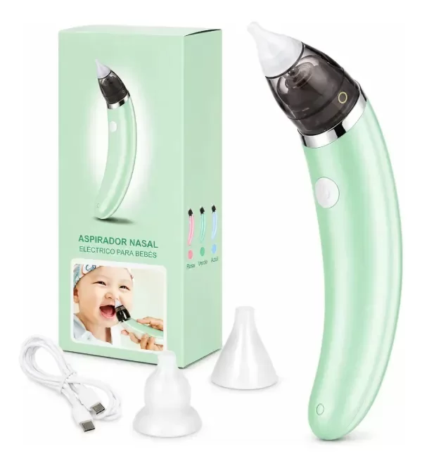 Producto - Aspirador Nasal Infantil Recargable 2 Boquillas - 0