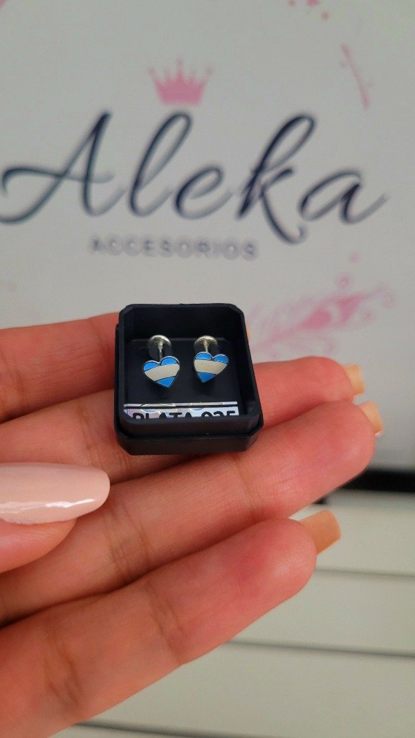 Producto - Abridor corazón argentino plata 925