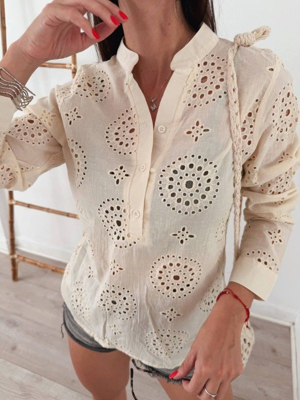 Producto - LINEA MONTAINE Blusa bianca