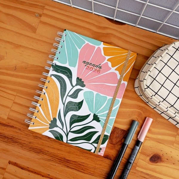 Producto - Agenda semanal 2026 Flores