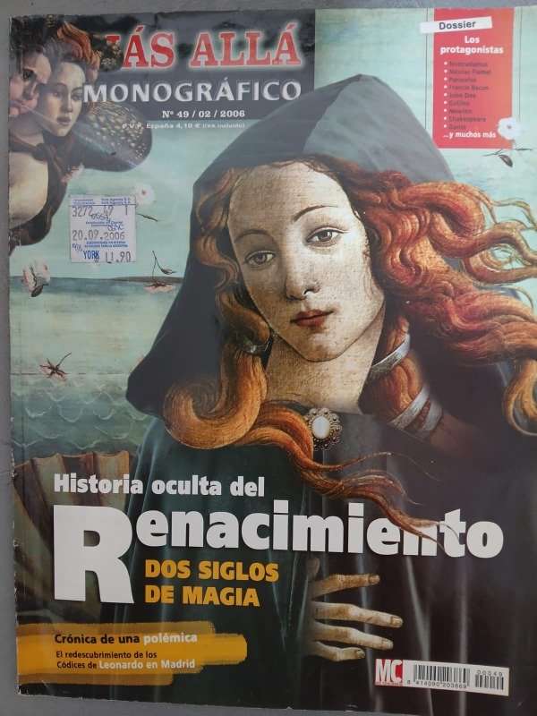 Producto - REVISTA MAS ALLA MONOGRAFICO N 49