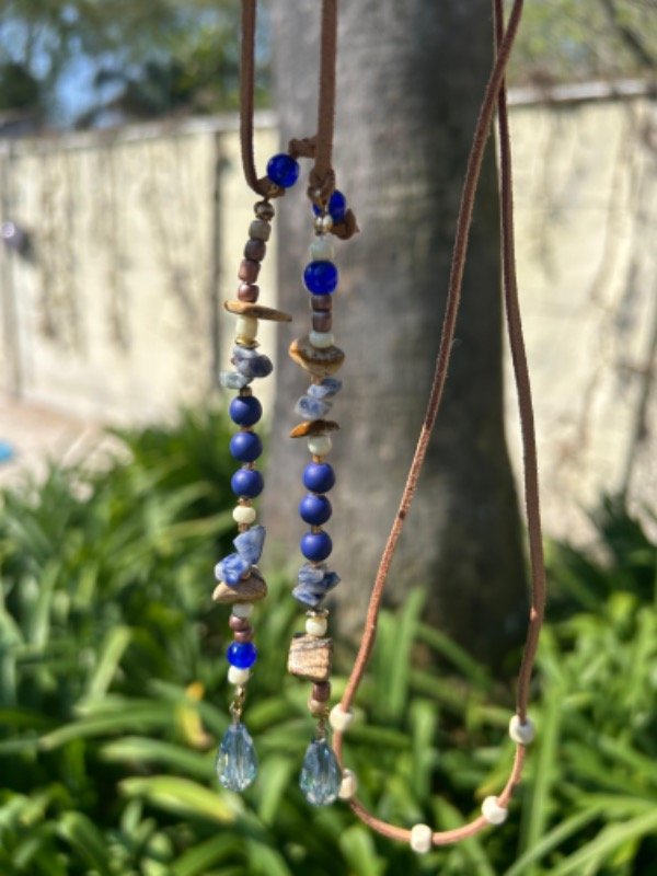 Producto - COLLAR GOLD - AZUL