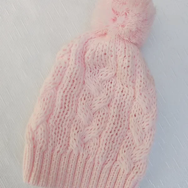 Producto - GORRO POMPON ROSA