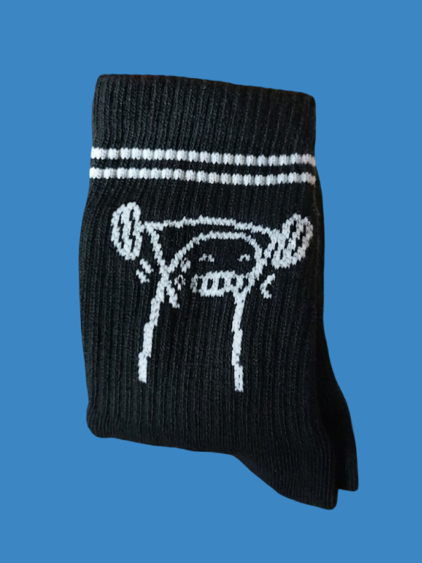 Producto - MEDIAS 3/4 GYM - MEME FUERTE