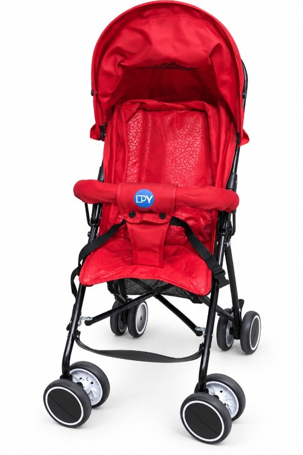 Producto - Cochecito paragüita rojo LPY - 0