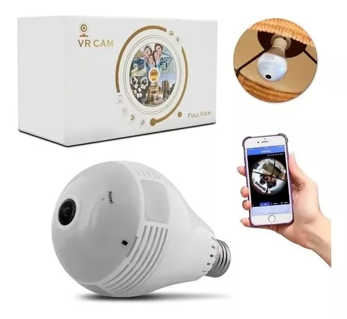 Producto - Foco Cámara Espía wifi