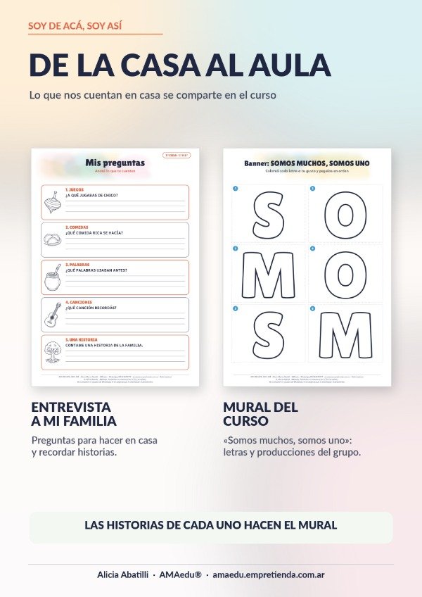 Producto - SOY DE ACÁ, SOY ASÍ - Identidad y Tradiciones - 1