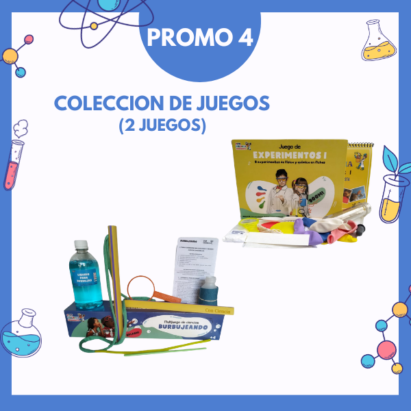Producto - PROMO 4 - COMBO - 2 JUEGOS DE CIENCIAS