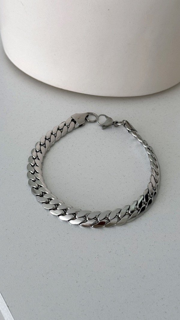 Producto - Pulsera cinta cuba ACERO Q
