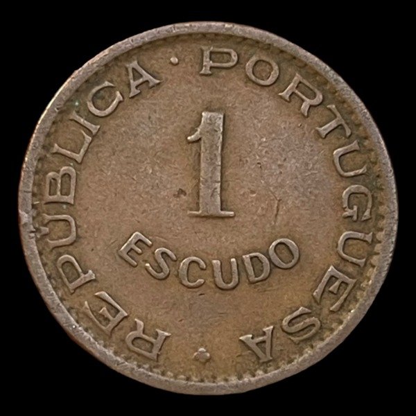 Producto - Angola (1963) 1 Escudo. Dominio Portugues - KM#76