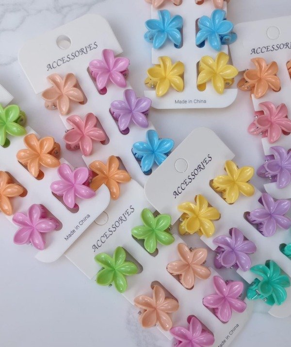 Producto - Set x6 Broches de Flor Chicos