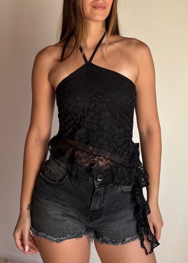 Producto - Top Encaje Volados