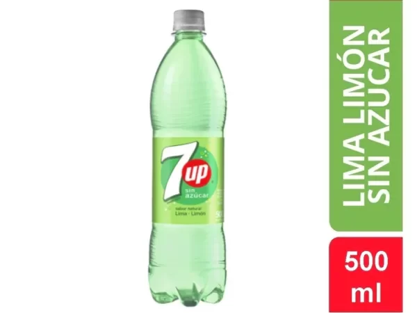 Producto - Gaseosa SEVEN UP Free 500ml