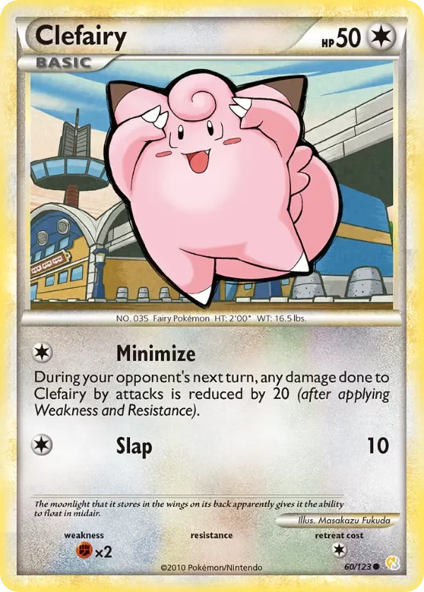 Producto - Clefairy 60/123 HeartGold and SoulSilver: Base Set
