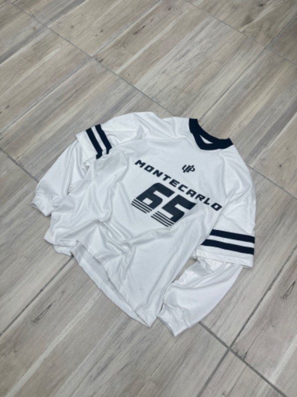 Producto - Doble manga montecarlo blanca