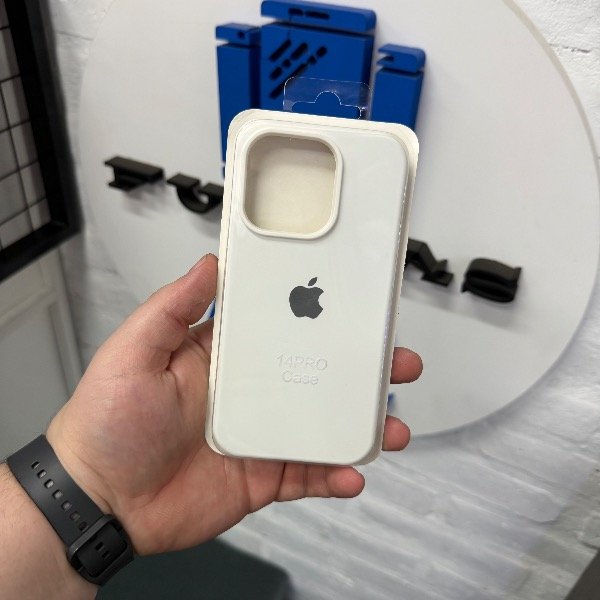 Producto - Silicone Case Blanco - iPhone 14 Pro