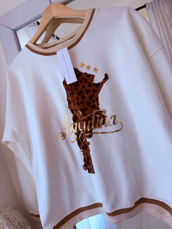 Producto - Buzo Argentina golden print - 1