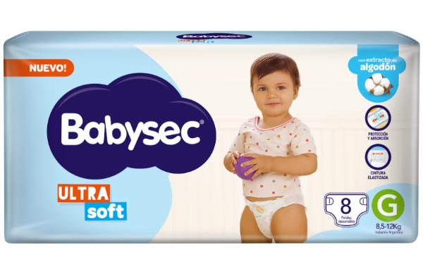 Producto - BABYSEC G x 8