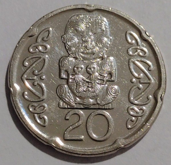 Producto - Nueva Zelanda 20 centavos 2015 - 0