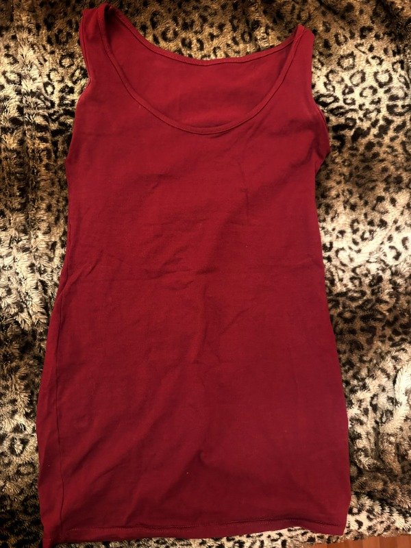 Producto - VESTIDO MINI BORDEAUX ELASTIZADO