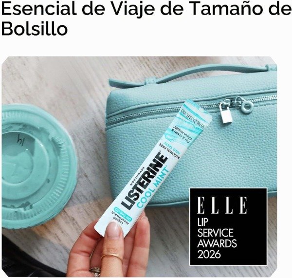 Producto - Listerine On-The-Go Paquetes de Enjuague Bucal de Menta Fresca Sin Alcohol x30 - 5