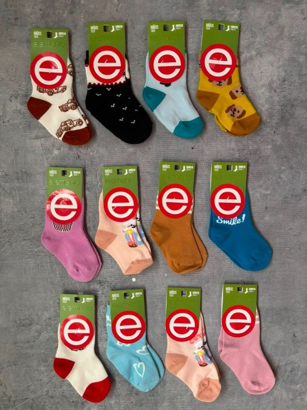 Producto - Media caña elemento estampado talle 1 II estampa - pack x12