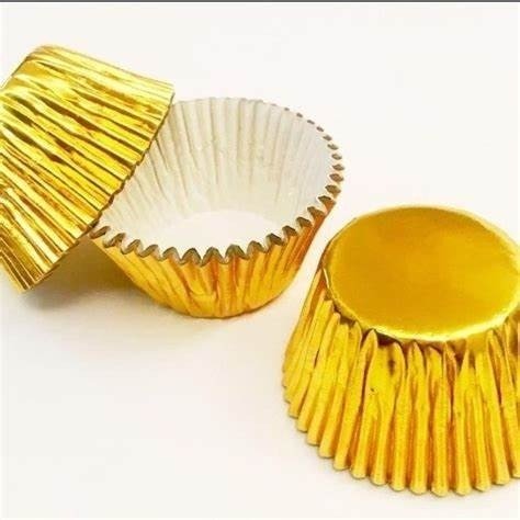Producto - Pirotines metalizados x blíster de 100 Unid. DORADO