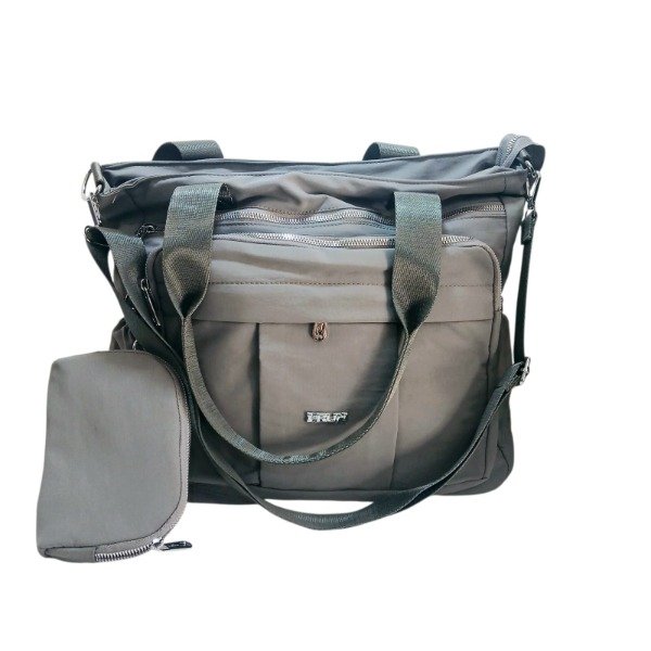 Producto - Cartera bolso I RUN  gris