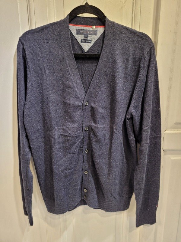 Producto - Saco TOMMY HILFIGER azul marino Talle L - PRECIO: 90X