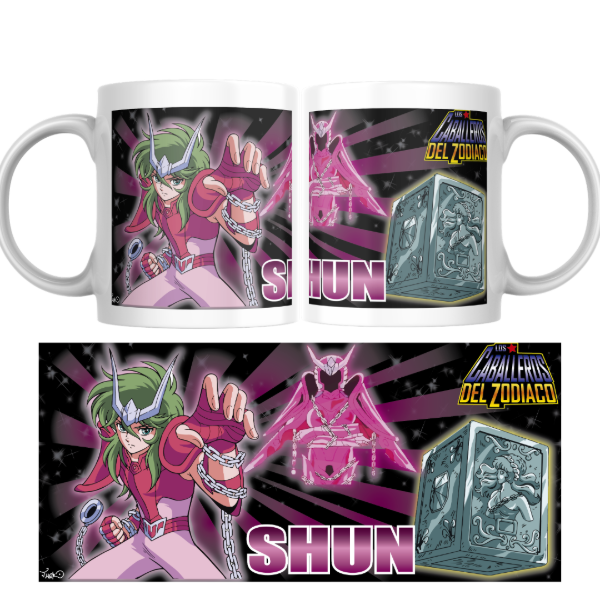 Producto - Taza - Shun (Caballeros del zodiaco) - 0