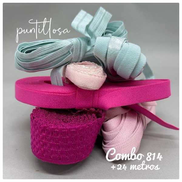 Producto - Combo 814- Elásticos Surtidos +24 metros