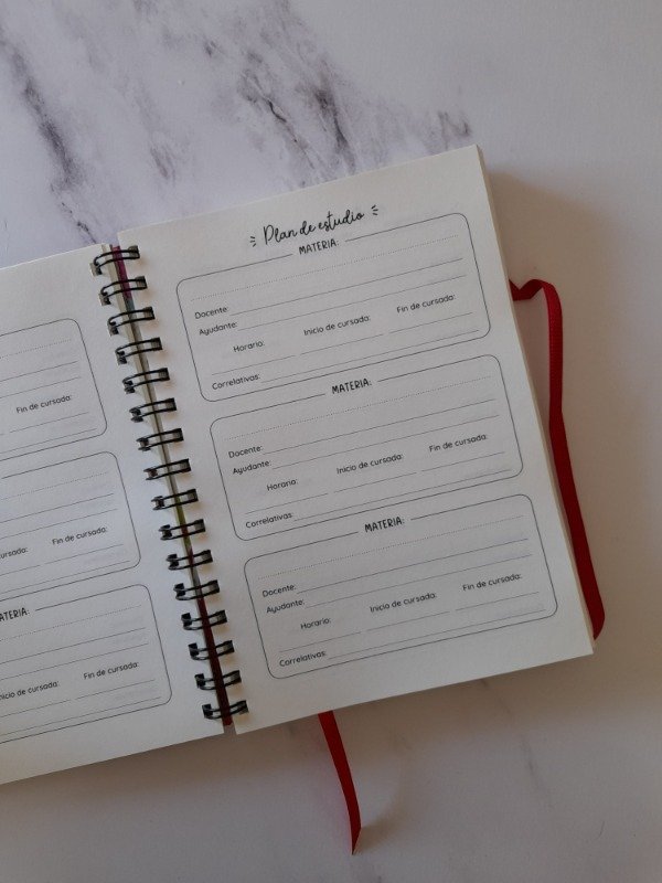 Producto - Agenda universitaria - 3
