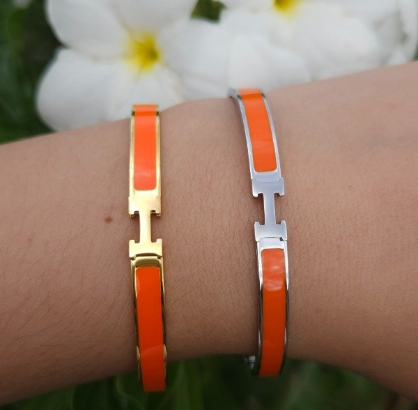 Producto - Pulsera Hermes dorada