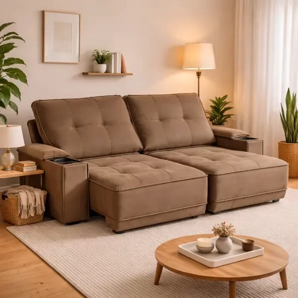 Producto - SILLON DALLAS  porta vasos y reclinable