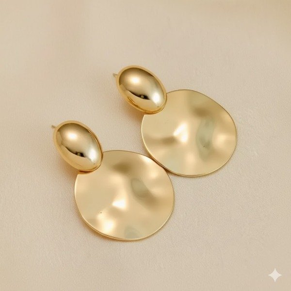 Producto - Aros de Fiesta Egeo Gold
