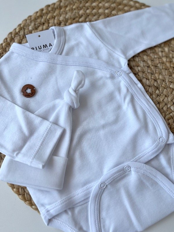 Producto - Ajuar cruzado pima Blanco - 1