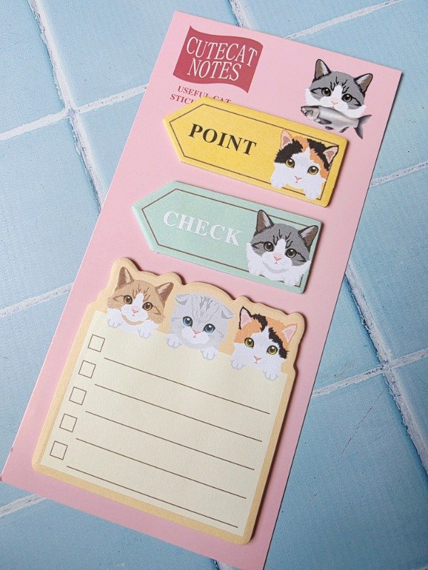 Producto - Notas adhesivas gatitos