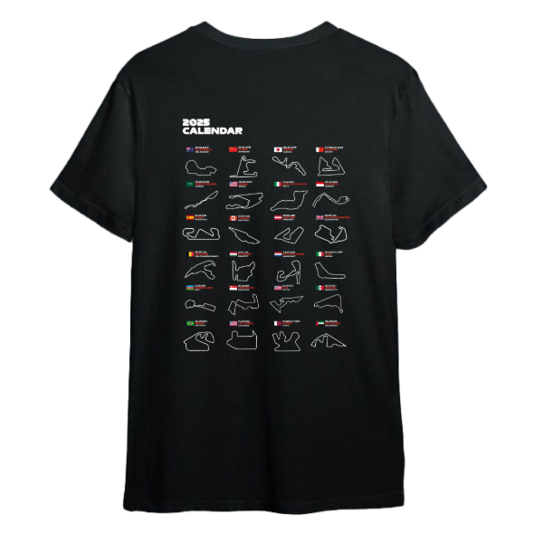 Remera pistas 2025