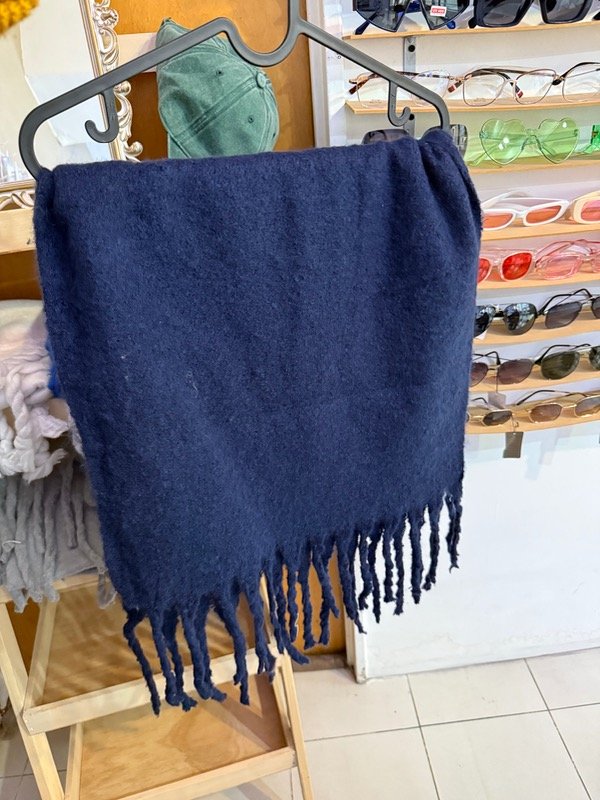 Producto - Bufandon azul marino