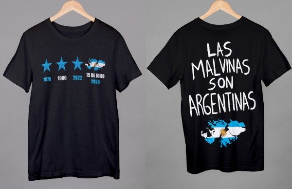 Producto - plantilla para remeras 3 estrellas y las malvinas - 0