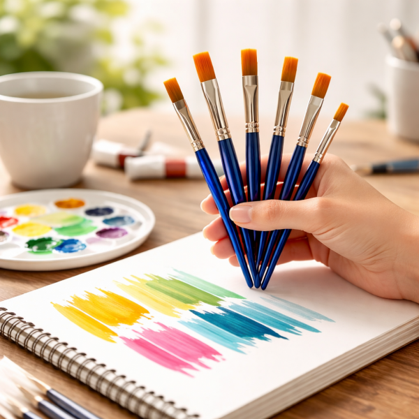 Producto - Pinceles KATANA x6 Punta Chato 7049