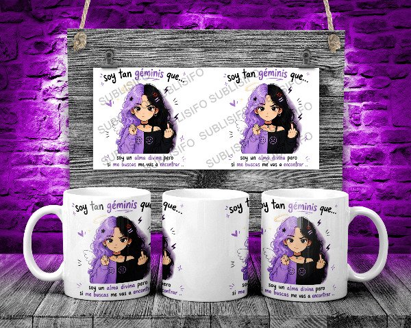 Producto - Soy tan Géminis // Soy un alma divina pero...