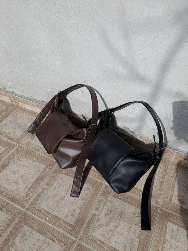 Producto - Cartera Solapa Chocolate - 5